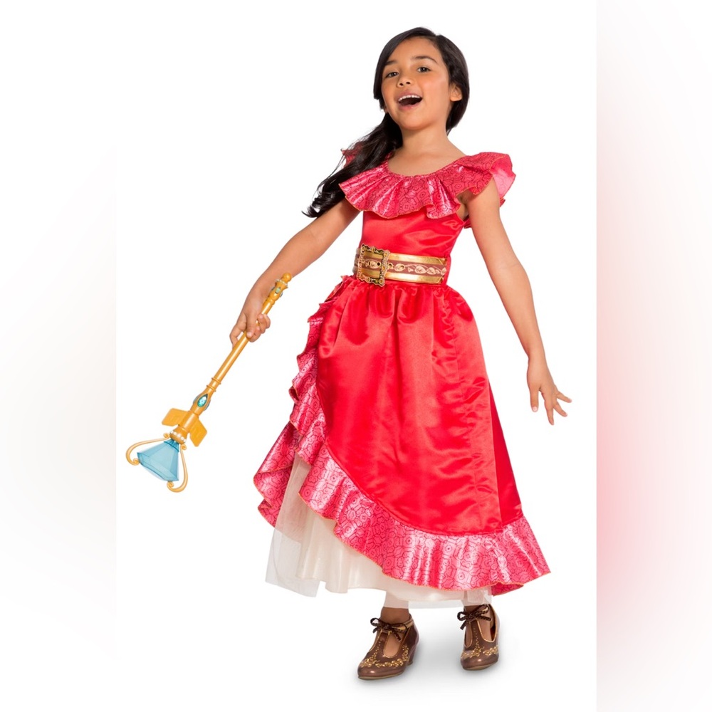 Disney store Elena of Avalor princess dress.  New. Deluxe. Halloween.  Dress up